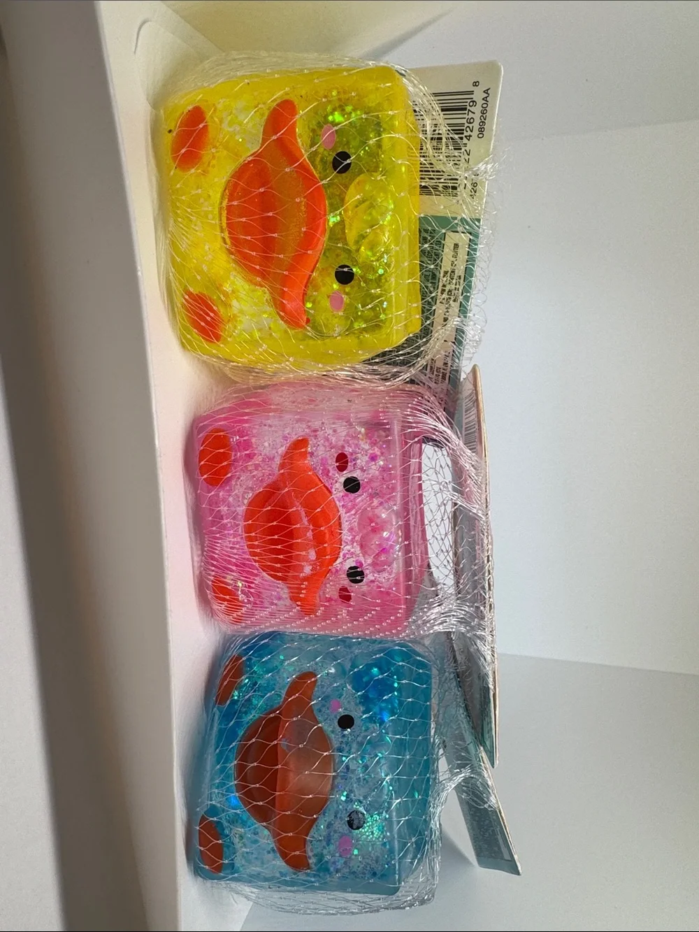 Sugar swap Duck Cube Trio - Yellow, Pink, Blue